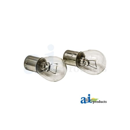 A & I Products Light Bulb; 12 Volt / 25 Watt, 2 Pack 4" x3.5" x1.5" A-1156